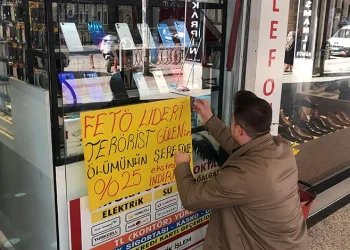 Bursalı esnaftan Fethullah Gülen’in ölümüne kampanya