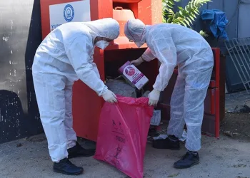 Yıldırım’da 580 kilogram zirai ilaç atık kutusu toplandı