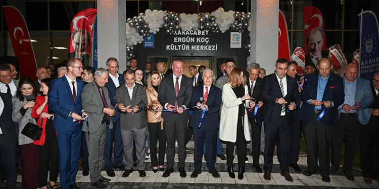 Karacabey Ergün Koç Kültür Merkezi hizmete açıldı