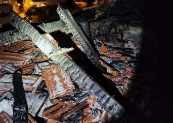 Bilecik’te çatı katında çıkan yangını korkuttu