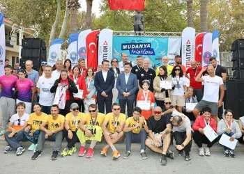 Mudanya Triatlonu sona erdi