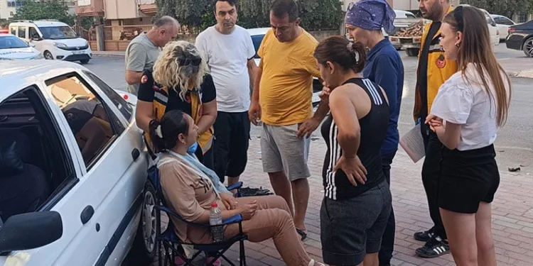 Kaza yapan sürücüyü eşi hastaneye göndermedi
