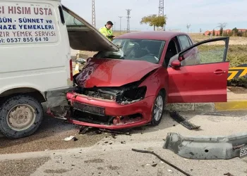 Elazığ’da trafik kazası: 2 yaralı