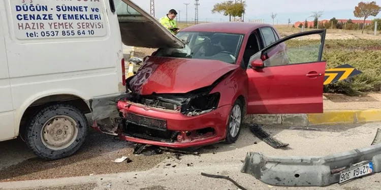 Elazığ’da trafik kazası: 2 yaralı