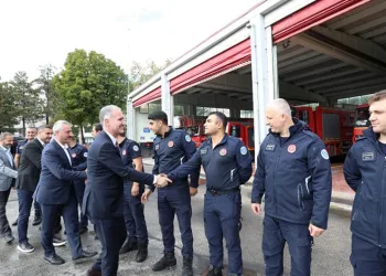 Alper Taban’dan itfaiye personeli ve huzurevi ziyareti