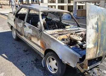 Antakya’da okulun spor salonunda yangın çıktı