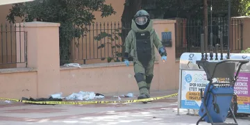 Şehrin merkezinde bomba alarmı