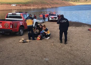 Baraja düşen otomobilin sürücüsü hayatını kaybetti