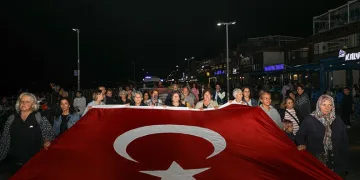 Barış ve özgürlüğün sesi Mudanya’dan yükseliyor