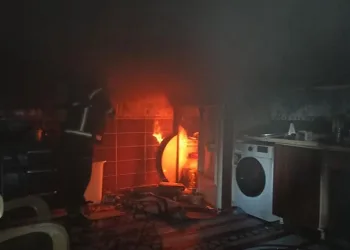 Yayladağı’nda örtü yangını
