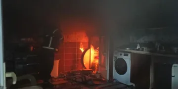Yayladağı’nda örtü yangını