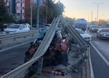 Merdivende piknik tüpüyle yapılan pişi yangın çıkardı