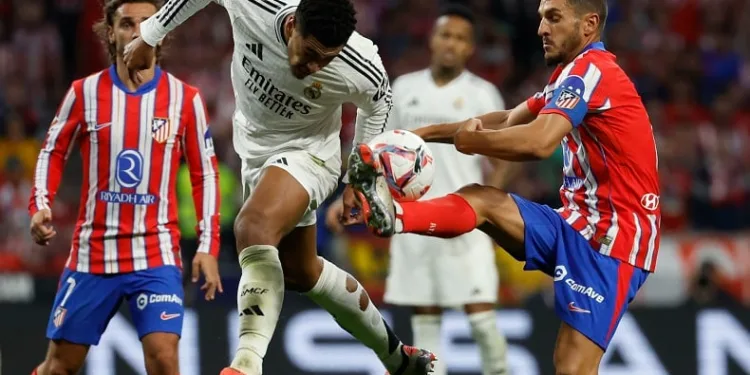 Olaylı Madrid derbisinde kazanan çıkmadı