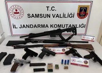 Jandarmadan kaçak silah operasyonu: 7 gözaltı