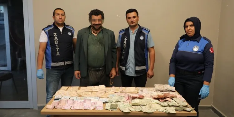 Dilencinin bir günlük kazancı dudak uçuklattı