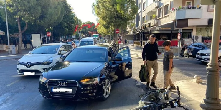 Menteşe’de trafik kazası: 1 yaralı