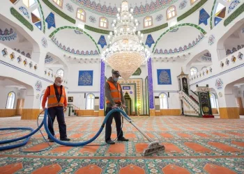 Nilüfer’deki 137 ibadethanede detaylı temizlik