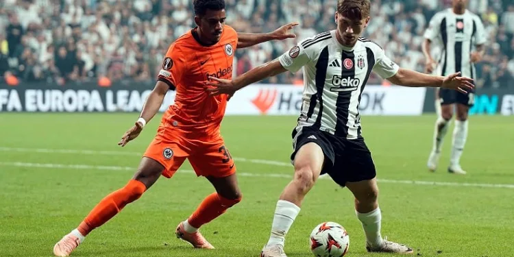 UEFA Avrupa Ligi: Beşiktaş: 1 – Eintracht Frankfurt: 3