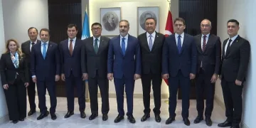 Dışişleri Bakanı Hakan Fidan, Türk Devletleri Teşkilatı’na üye ülkelerin dışişleri bakan yardımcıları ile görüştü