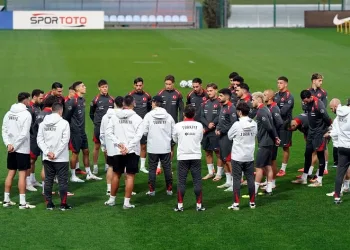A Milli Takım, Karadağ maçı hazırlıklarına başladı