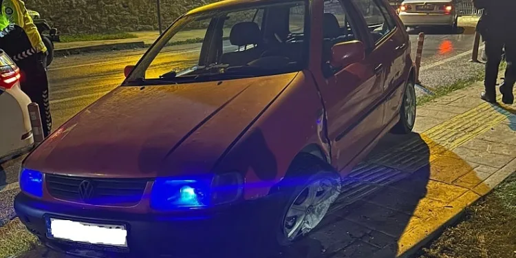 Polisin ‘dur’ ihtarına uymayan sürücü yakalandı