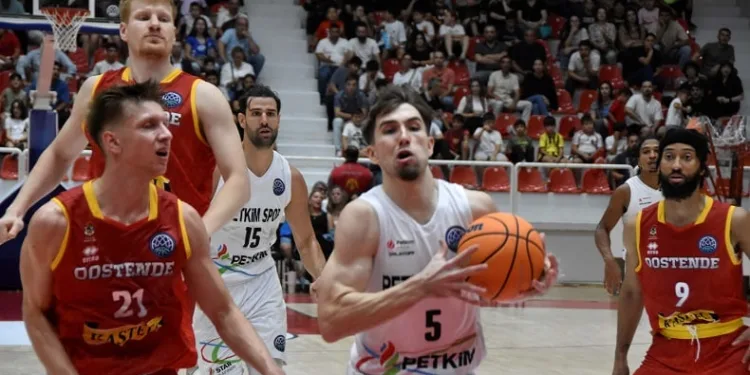 FIBA Şampiyonlar Ligi: Aliağa Petkimspor: 77 – Filou Oostende: 74