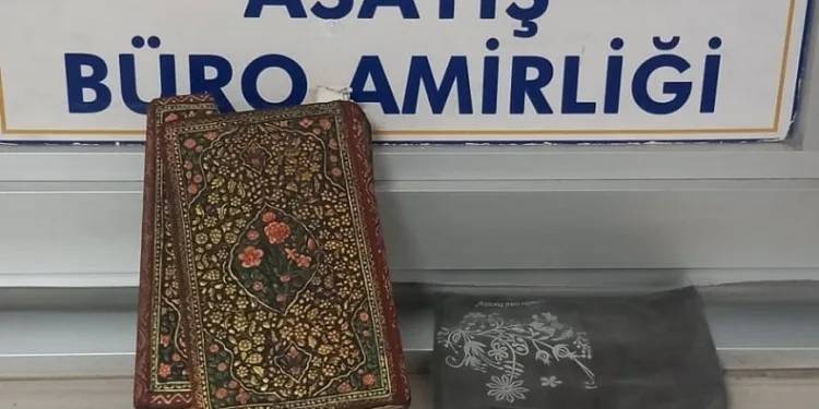 Tarihi Kur’an-ı Kerim ele geçirildi