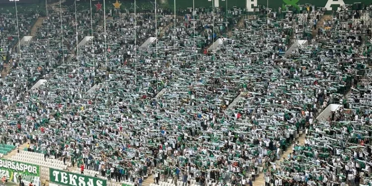 Bursaspor-Kahramanmaraşspor maçı kapalı gişe oynanacak