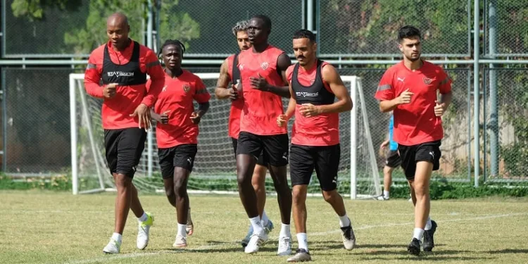 Hatayspor, Sivasspor maçı hazırlıklarını sürdürdü