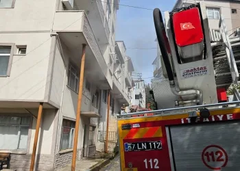 Yaşlı kadın tehlikeden kıl payı kurtuldu