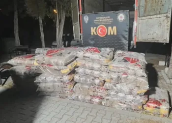 2 ton tütün ele geçirildi