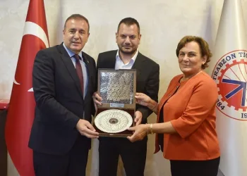Trabzonspor Başkanı Ertuğrul Doğan’dan TTSO ve TTB’ye ziyaret