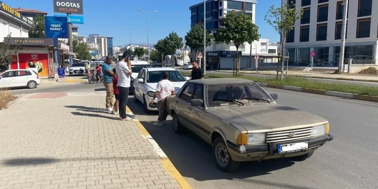 3 araçlı zincirleme kaza