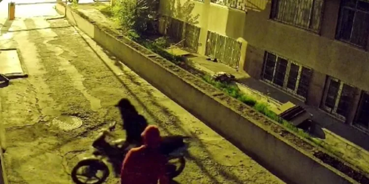 Motosiklet hırsızları polisten kaçamadı