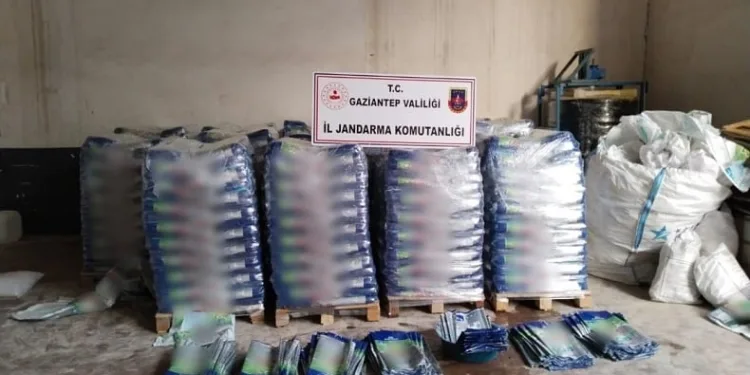 Sahte deterjan operasyonu