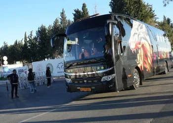 Galatasaray kafilesi Antalya’ya geldi