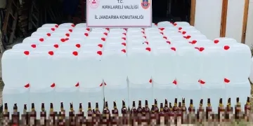 3 bin 360 litre etil alkol ele geçirildi
