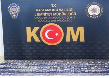 Binlerce doldurulmuş makaron ele geçirildi