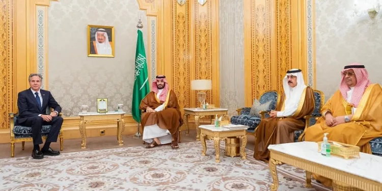 ABD Dışişleri Antony Bakanı Blinken, Suudi Arabistan’da