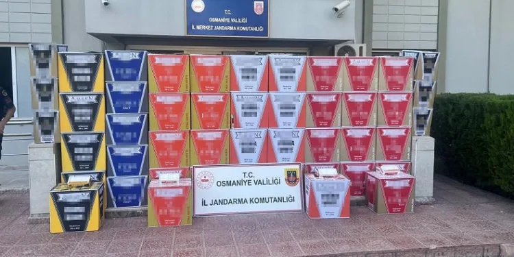 2 milyon 500 bin makaron ele geçirildi