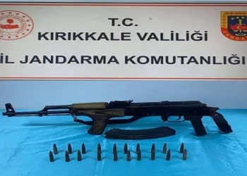 Kalaşnikofla yakalanan şahıs gözaltına alındı