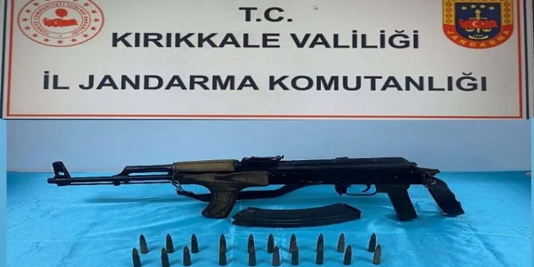 Kalaşnikofla yakalanan şahıs gözaltına alındı