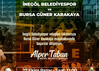 İnegöl Belediyespor Güner Karakaya’yı ağırlayacak