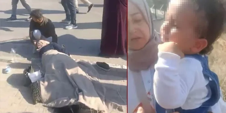 Bebeğiyle kaldırımda yürüyen anneyi ezen sürücü serbest bırakıldı