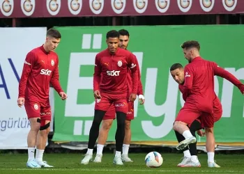 Galatasaray, Antalyaspor maçı hazırlıklarını sürdürdü