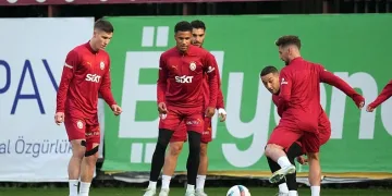 Galatasaray, Antalyaspor maçı hazırlıklarını sürdürdü