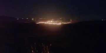 Siirt’te anız yangını