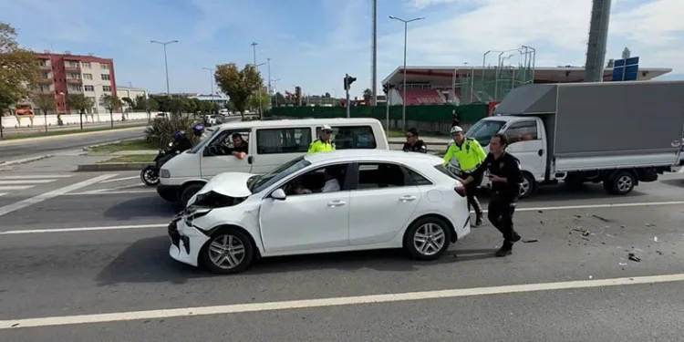 Samsun’da zincirleme kaza: 1 yaralı