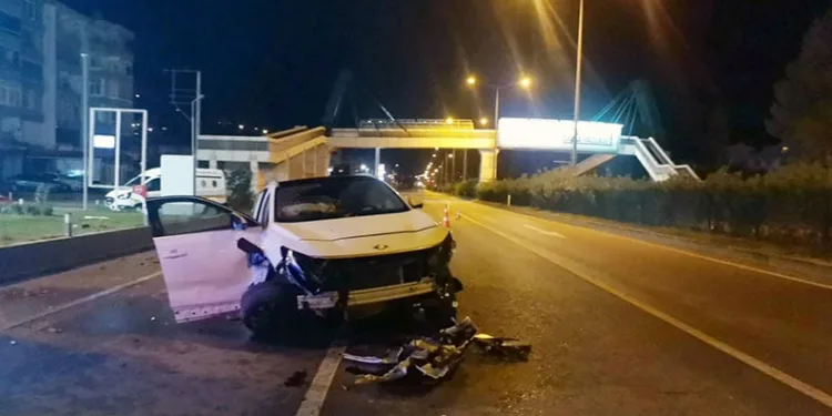 Eski belediye başkanının oğlu kazada ağır yaralandı
