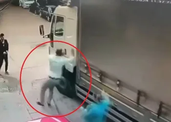 Bursa’da facia teğet geçti